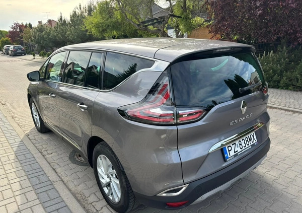 Renault Espace cena 89000 przebieg: 109100, rok produkcji 2017 z Poznań małe 106